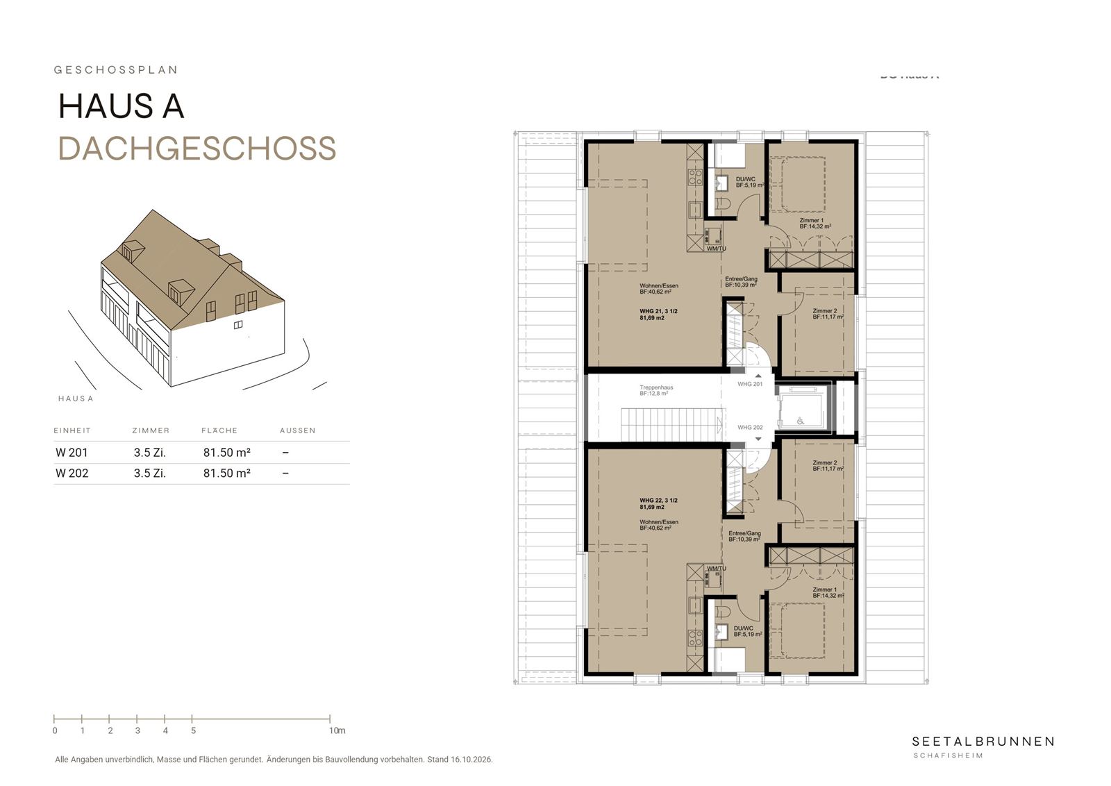 Vorschau: Dachgeschoss Haus A