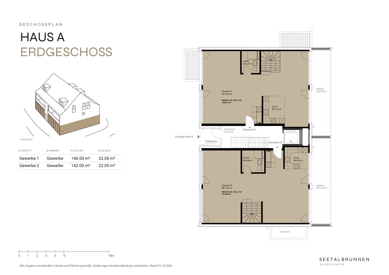 Vorschau: Erdgeschoss Haus A
