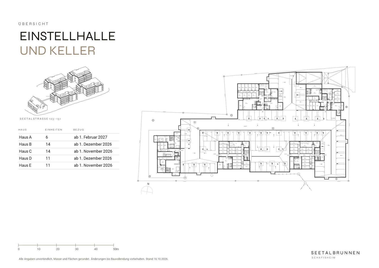 Vorschau: Autoeinstellhalle und Keller